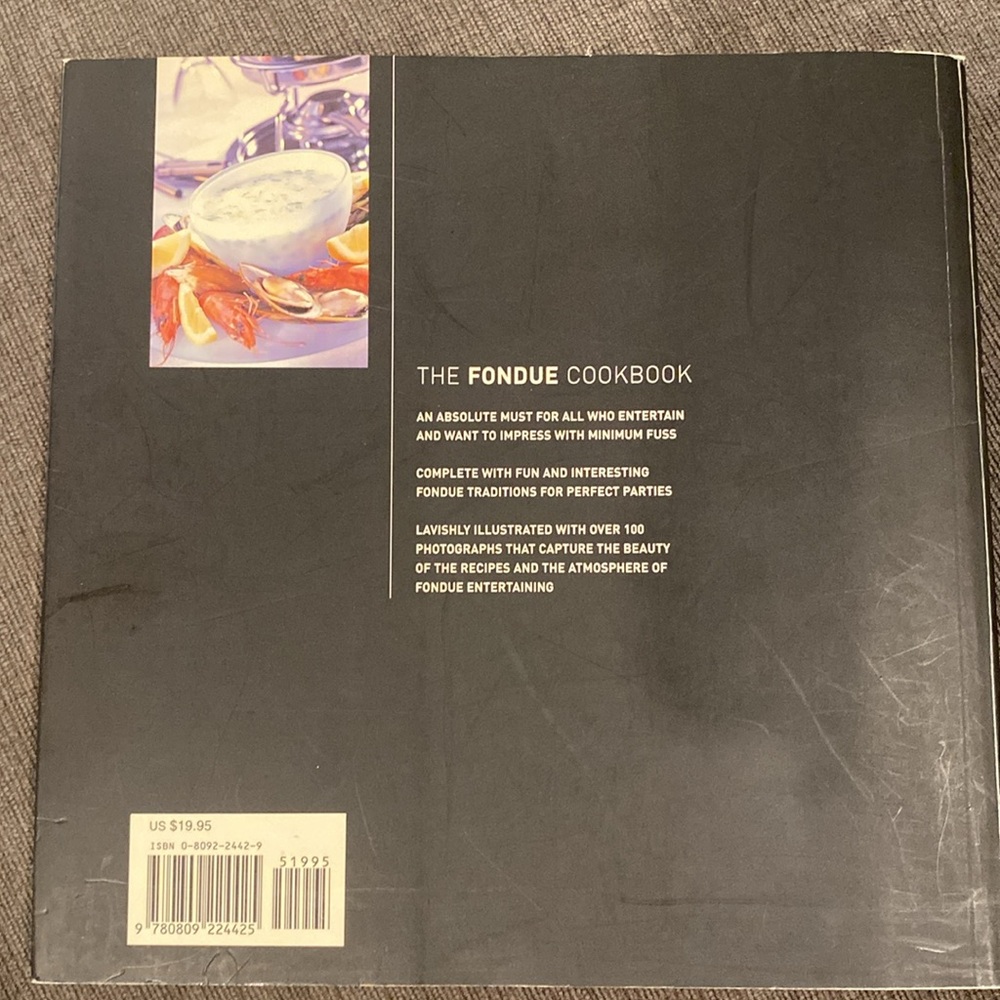 The Fondue Cookbook - Over 100 recipes! Great condition!   home cooking kitchen - Picture 3 of 6
